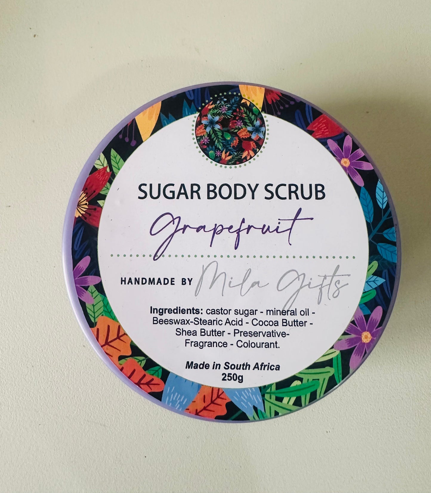 Body Cream & Sugar Body Scrub Set