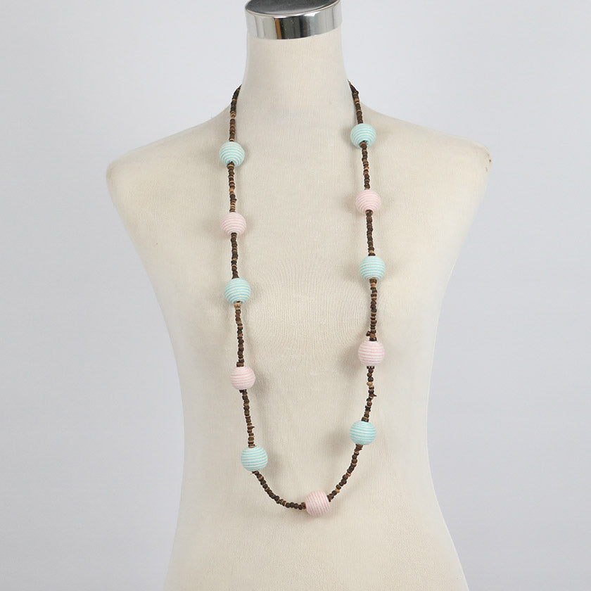 Necklace - Cotton Ball