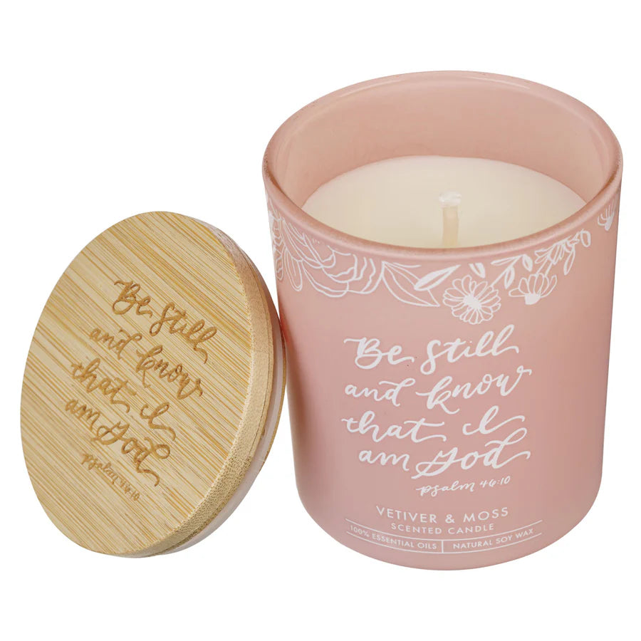 Candle Scented -Vetiver & Moss