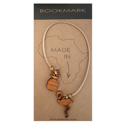 Bookmark Flamingo Pineapple