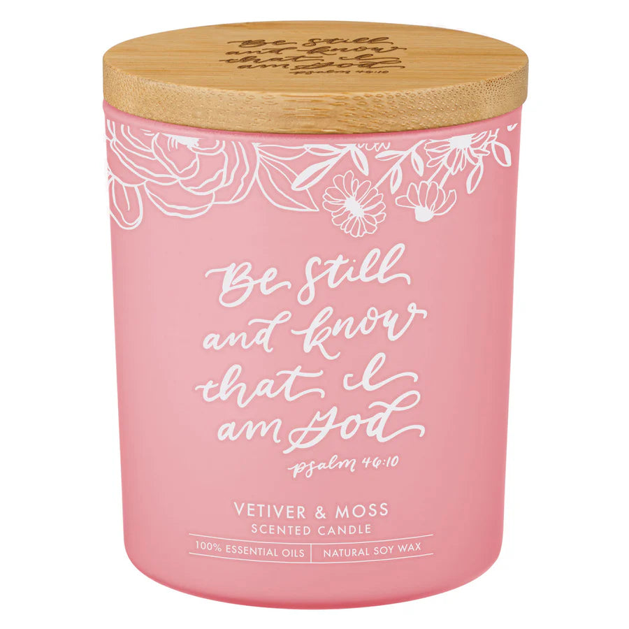 Candle Scented -Vetiver & Moss