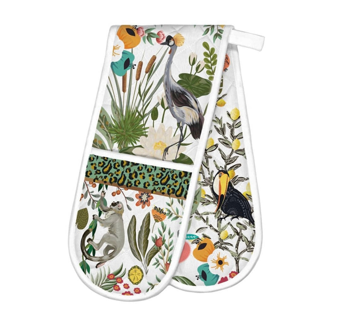 Double oven glove - wildlemon