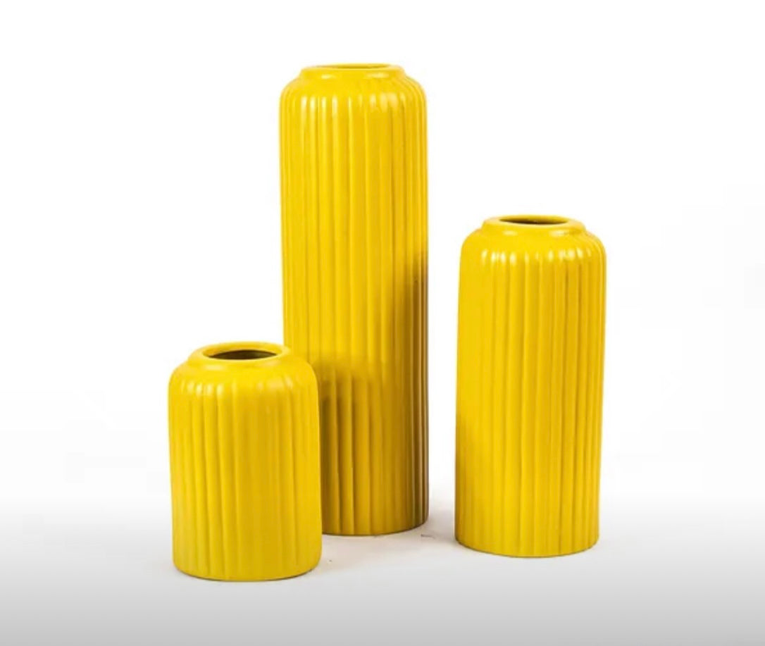 Ceramic -Column Set Tumeric