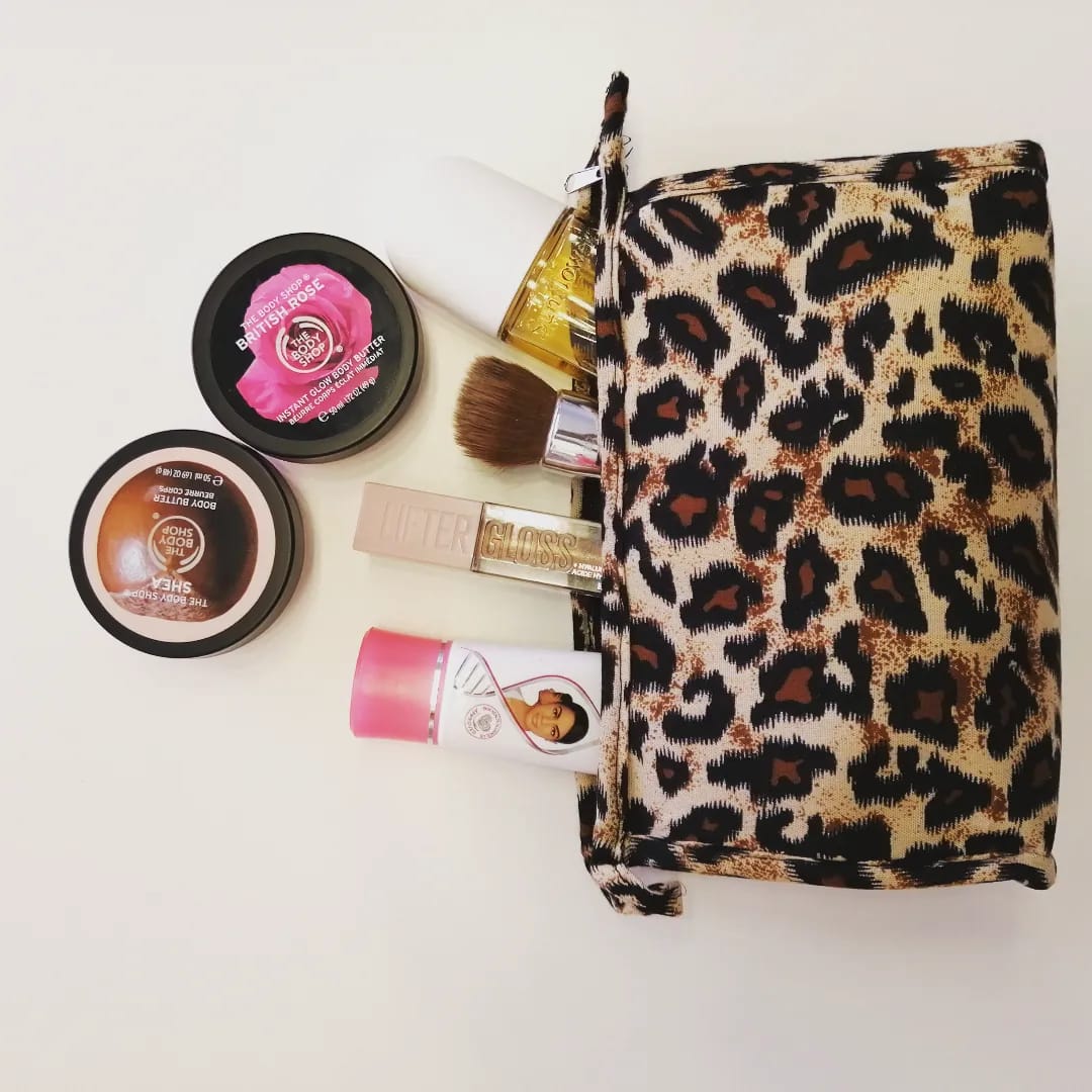 Make up Bag- Animal Print